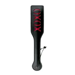 Toys Fetish - Black Leather Paddle - XOXO