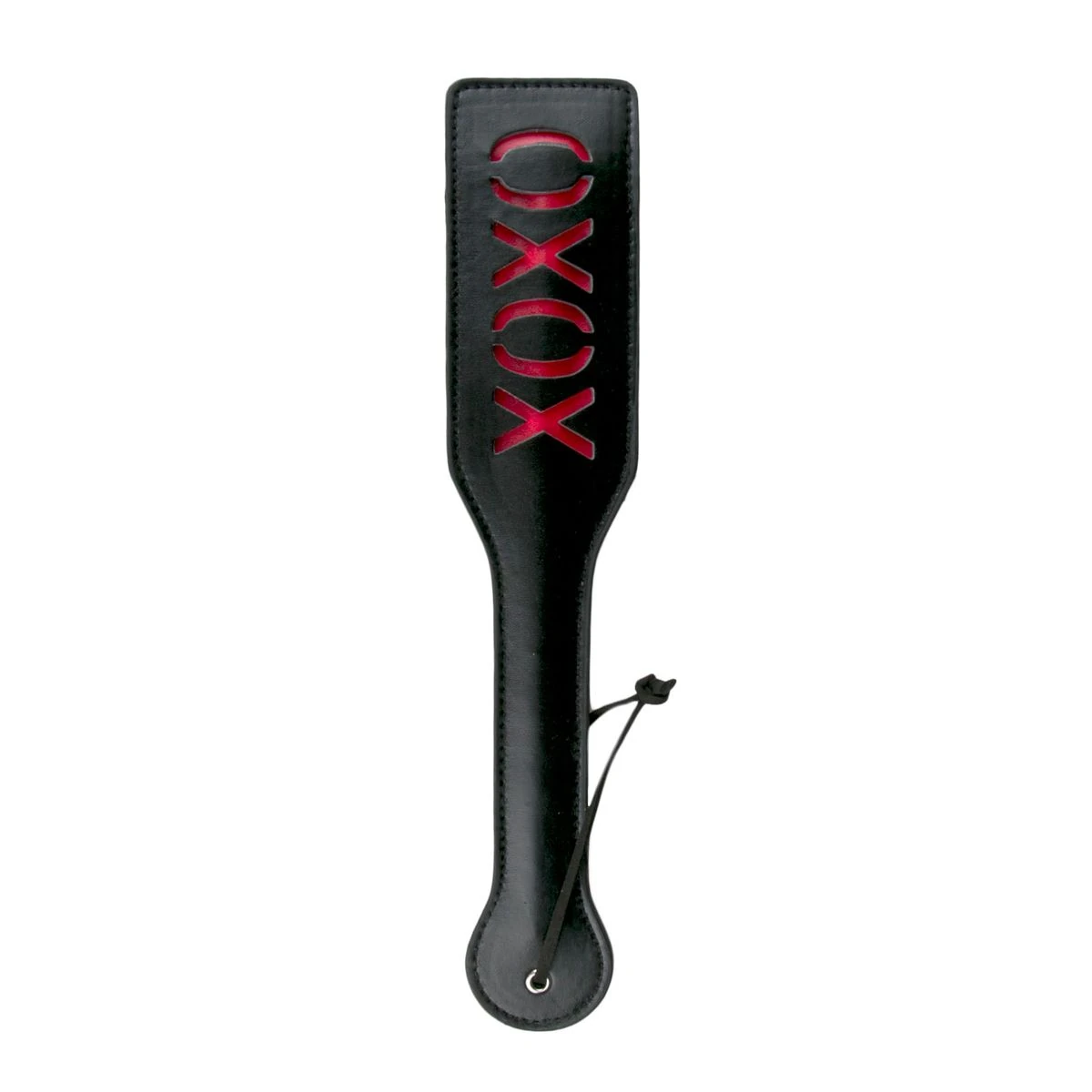 Toys Fetish - Black Leather Paddle - XOXO