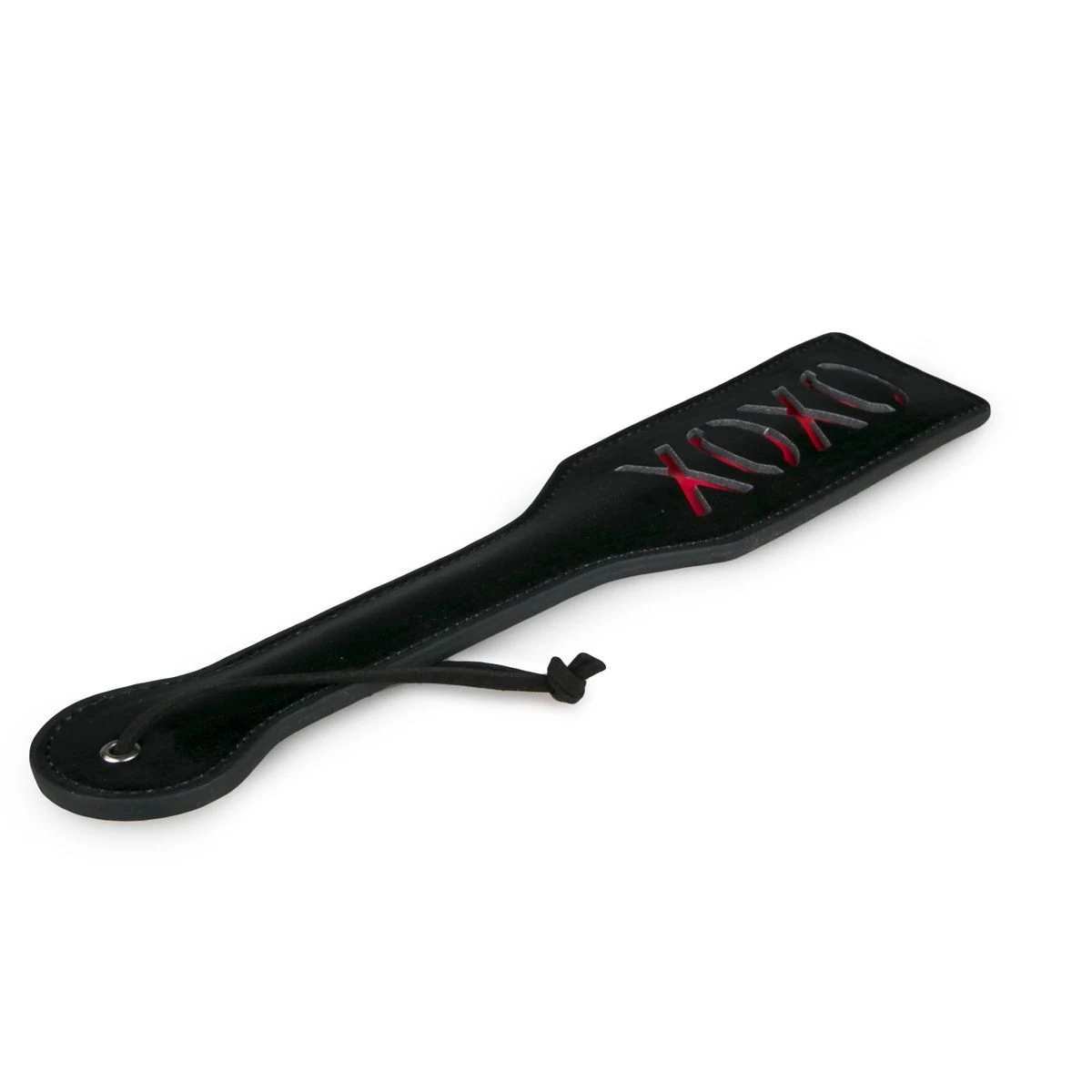 Toys Fetish - Black Leather Paddle - XOXO