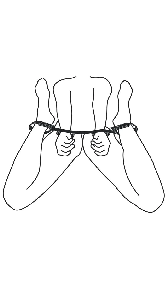 Toys Fetish - Bondage Bar - Wrist and Ankle Cuffs