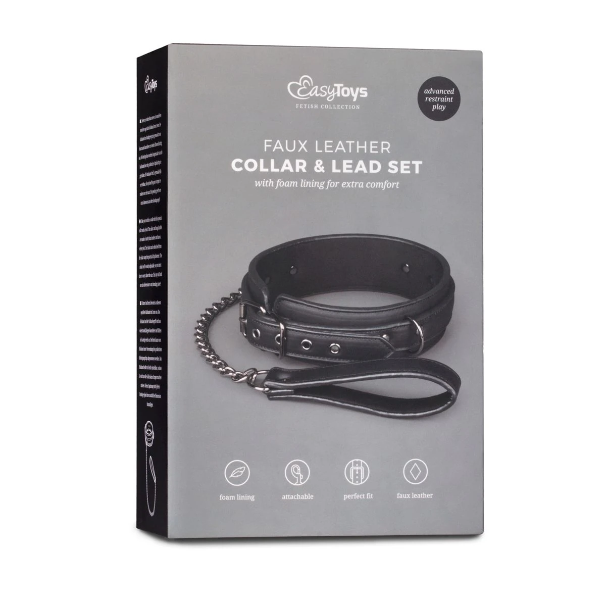 Toys Fetish - collar with leash