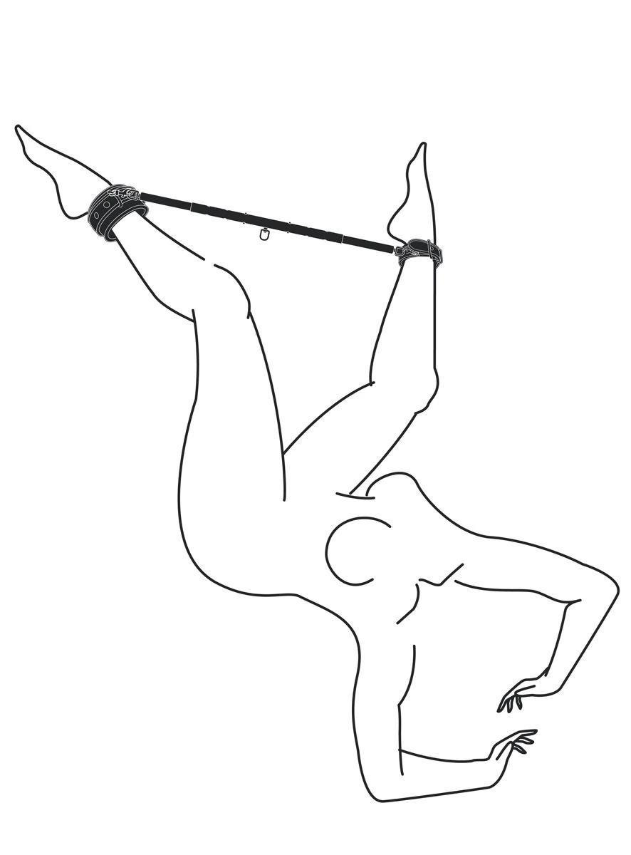 Toys Fetish - Expander Spreader Bar and Cuffs Set