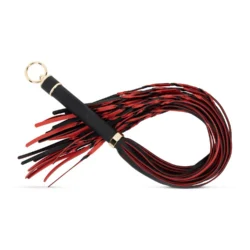 Toys Fetish - Flogger 64 cm - Red and Black
