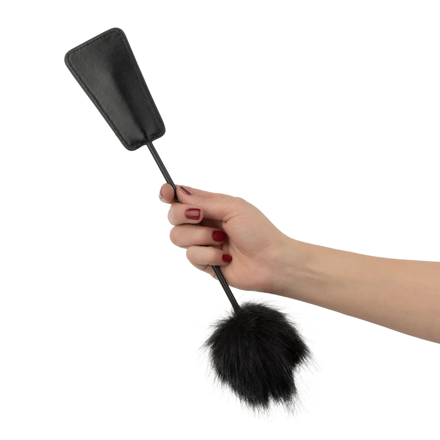 Toys Fetish - Fluffy Tickler and Whip in 1 - Black