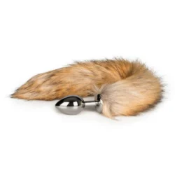 Toys Fetish - Fox Tail Plug No. 2 - Silver