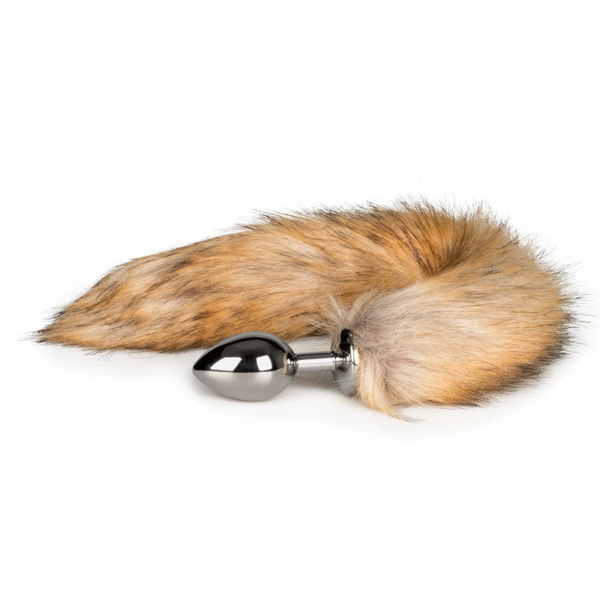 Toys Fetish - Fox Tail Plug No. 2 - Silver