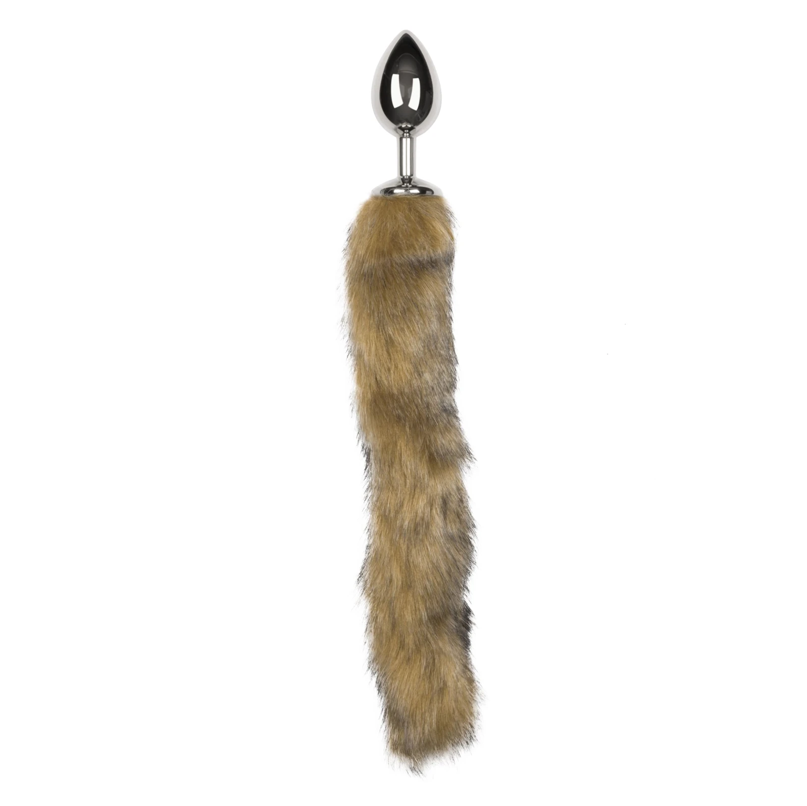 Toys Fetish - Fox Tail Plug No. 3 - Silver