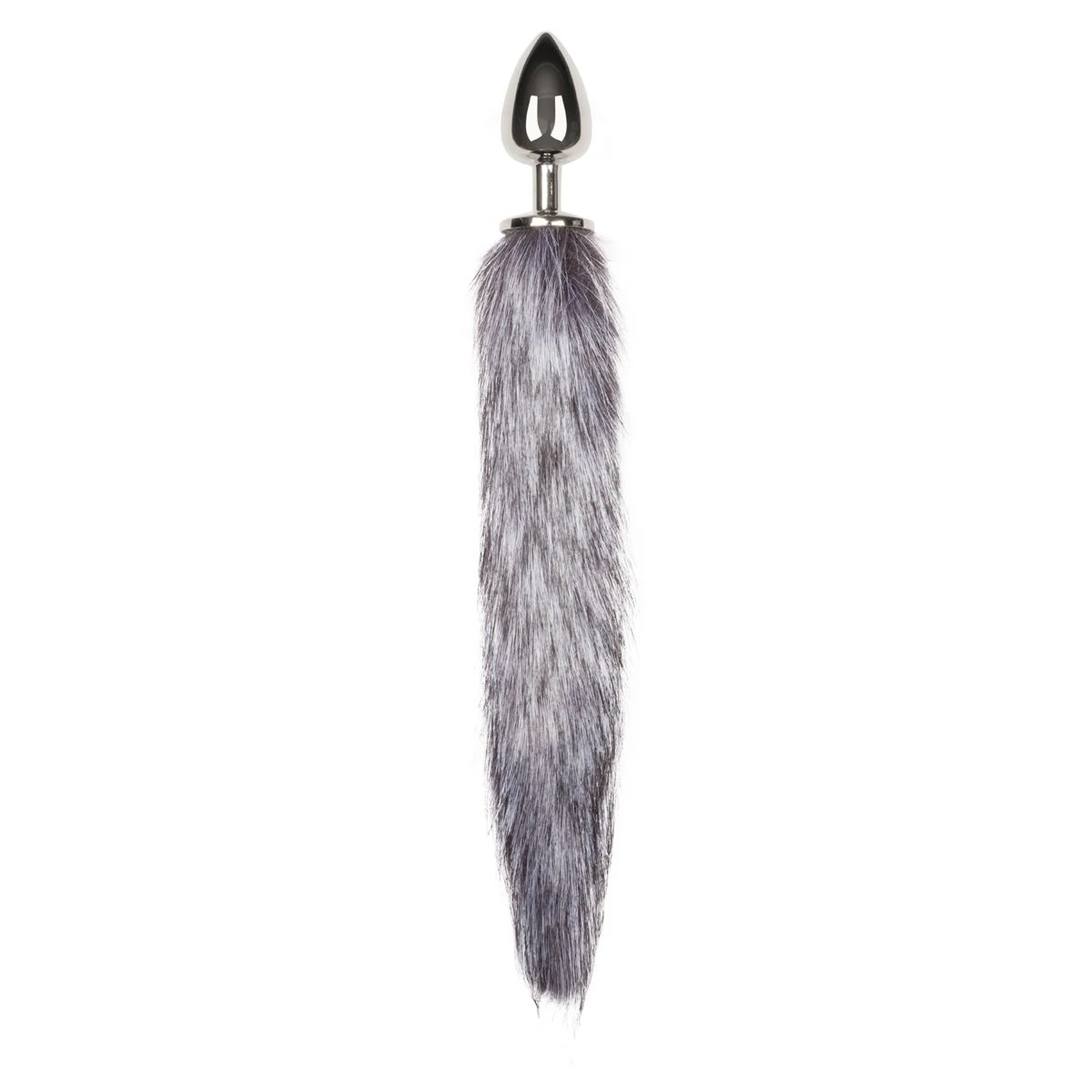 Toys Fetish - Fox Tail Plug No. 4 - Silver