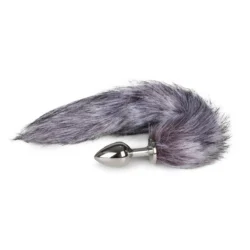Toys Fetish - Fox Tail Plug No. 6 - Silver