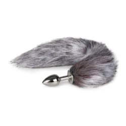 Toys Fetish - Fox Tail Plug - SIlver