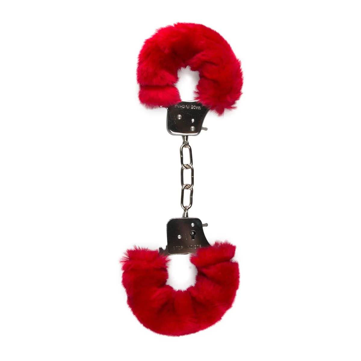 Toys Fetish - Furry Handcuffs - Red