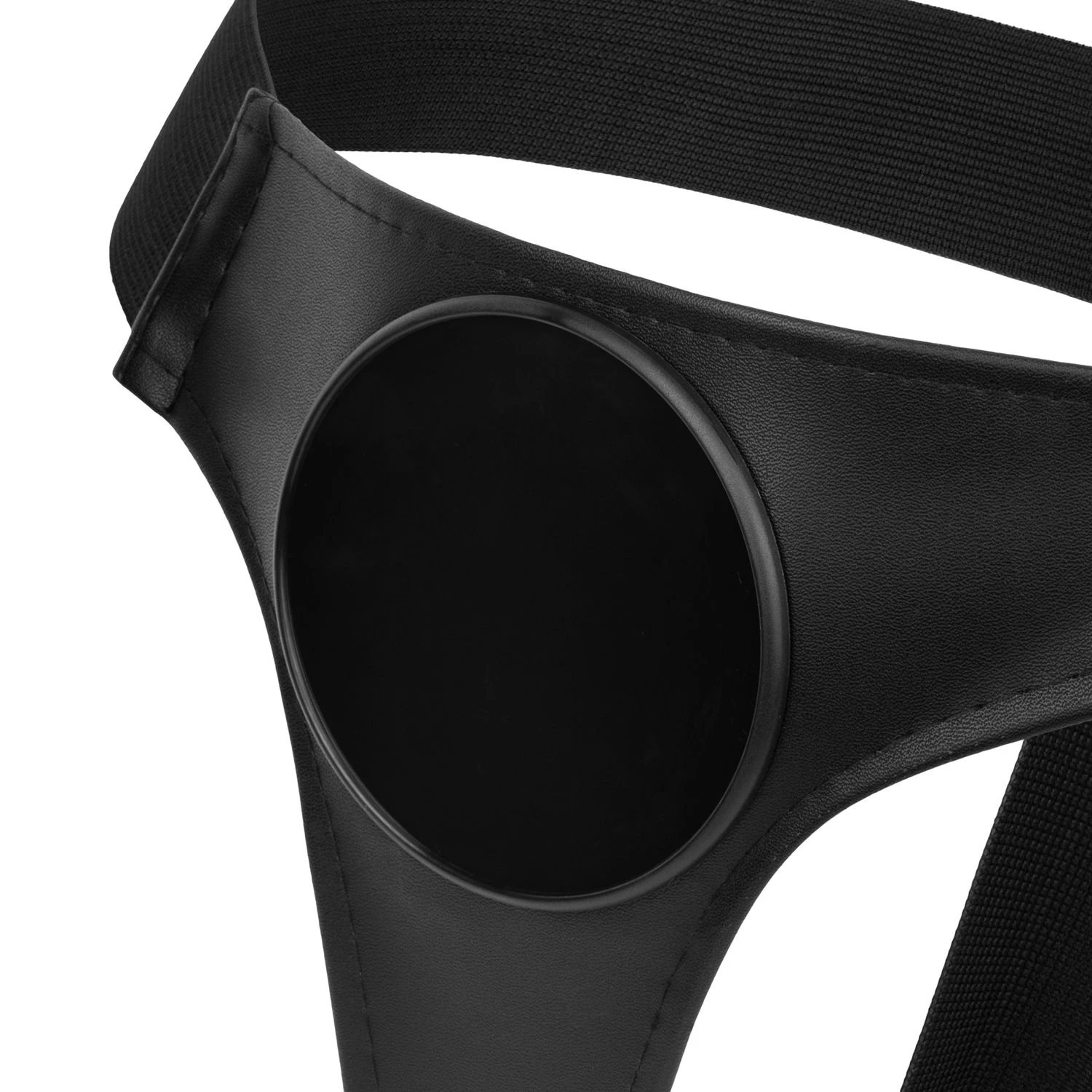 Toys Fetish - Harness With Suction Cup - Black