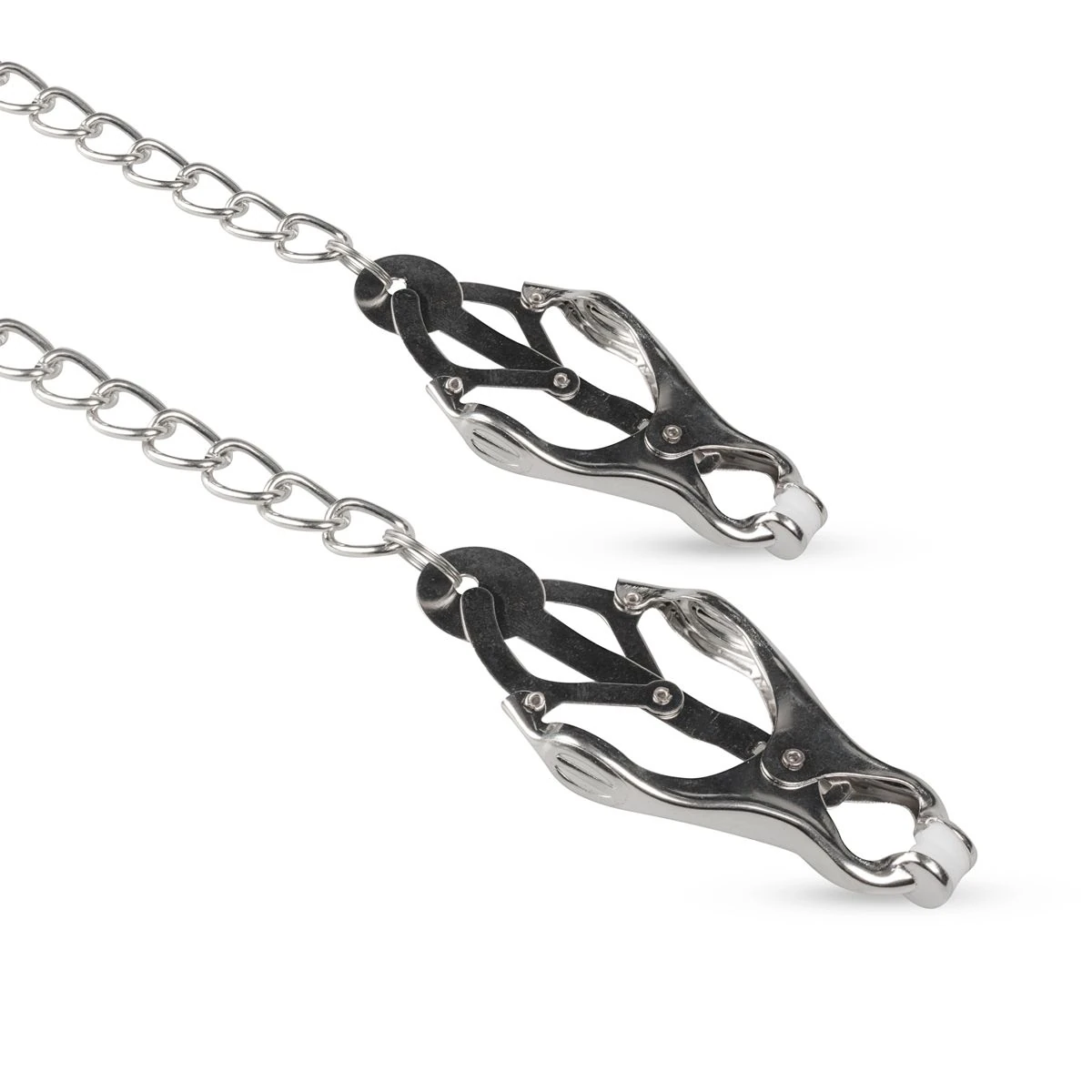 Toys Fetish - Japanese Clover Clamps With Chain