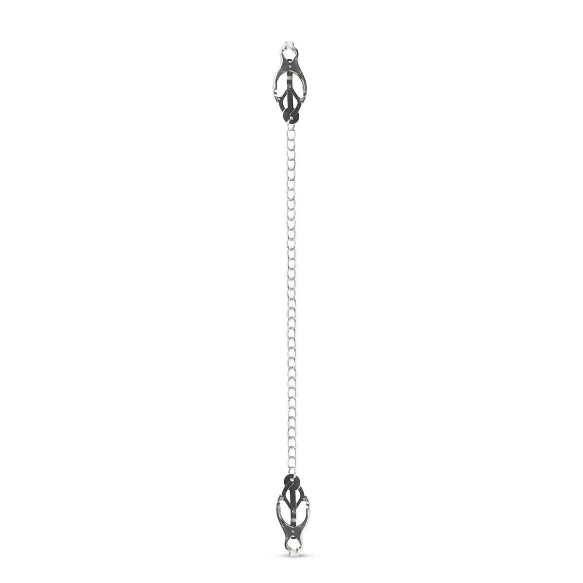 Toys Fetish - Japanese Clover Clamps With Chain
