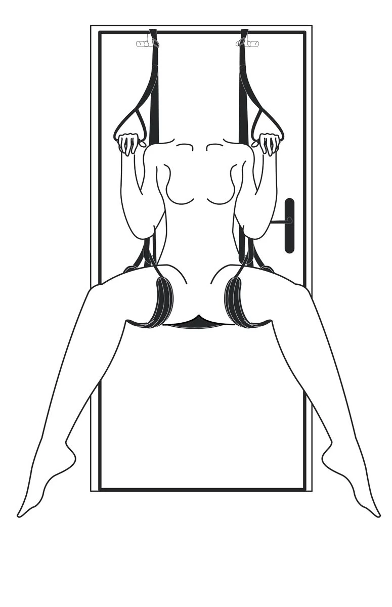 Toys Fetish - Leg & Bum Support Over The Door Swing