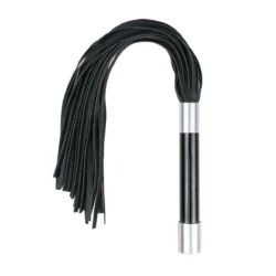 Toys Fetish - Long Flogger With Metal Grip