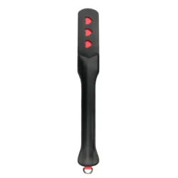 Toys Fetish - Long Leather Paddle With Heart