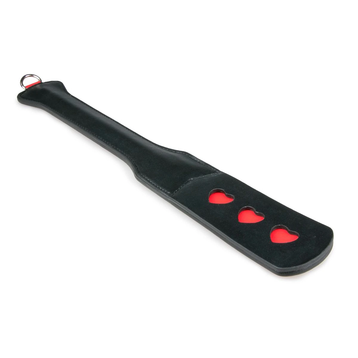 Toys Fetish - Long Leather Paddle With Heart