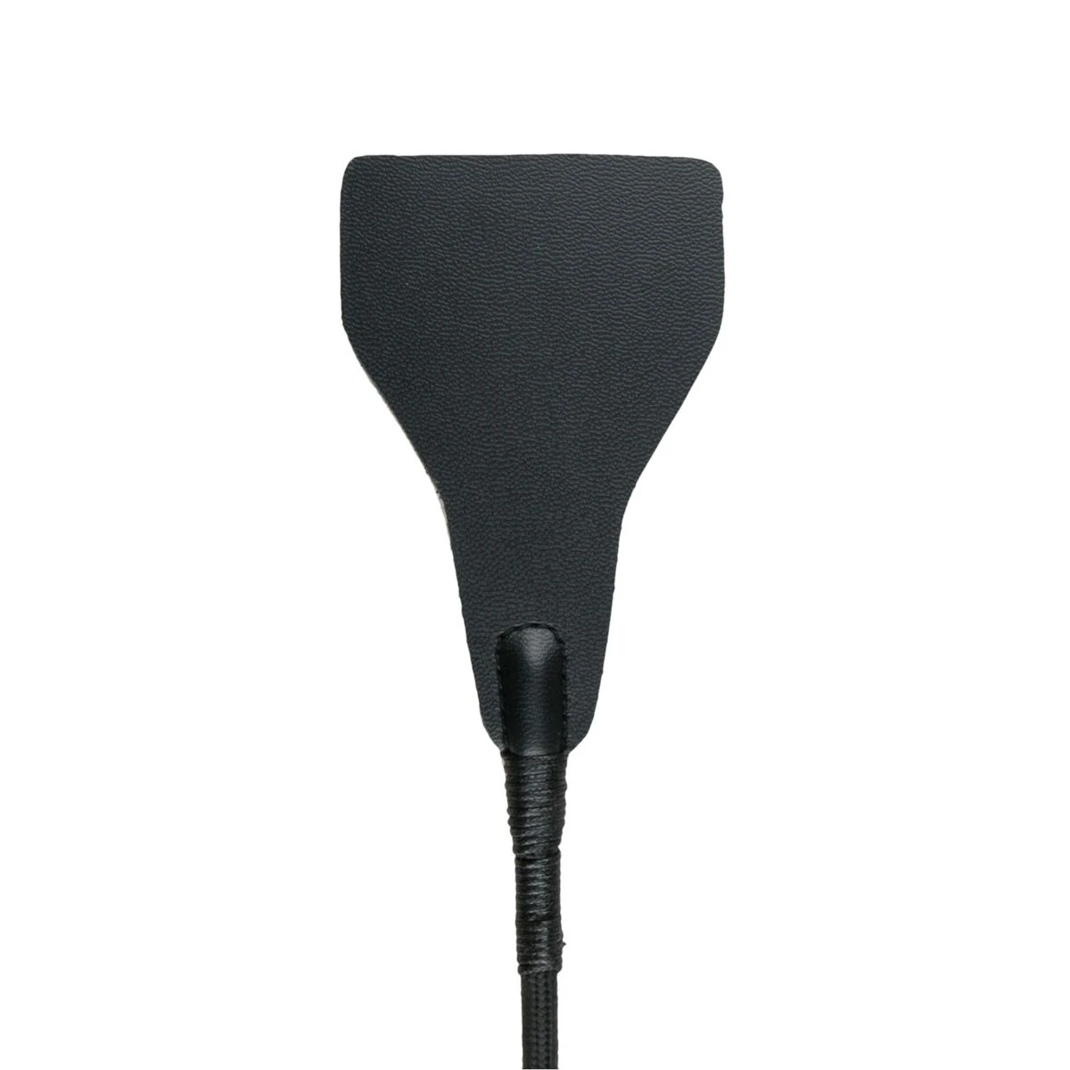 Toys - Fetish Long Leather Whip - Black