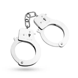 Toys Fetish - Metal Cuffs - Silver