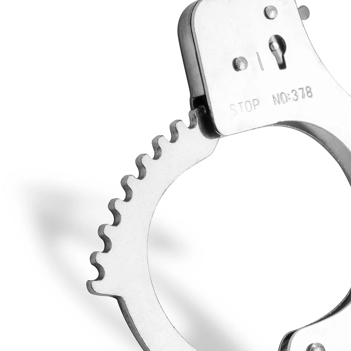 Toys Fetish - Metal Cuffs - Silver