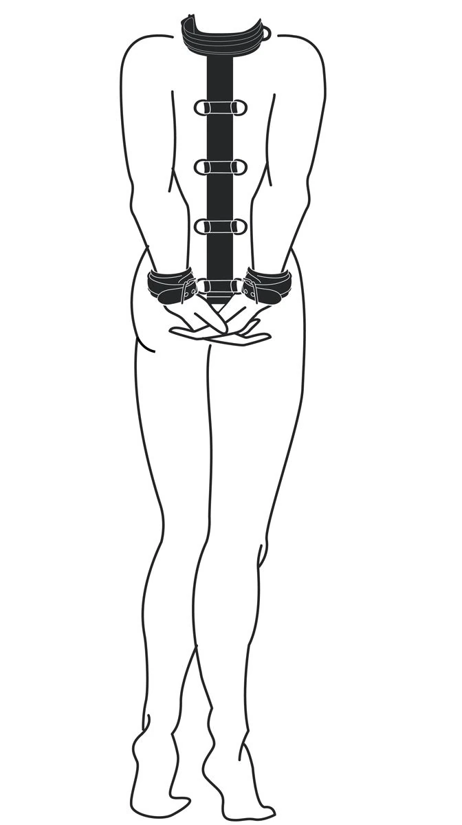 Toys Fetish - Neck and Wrist Restraint