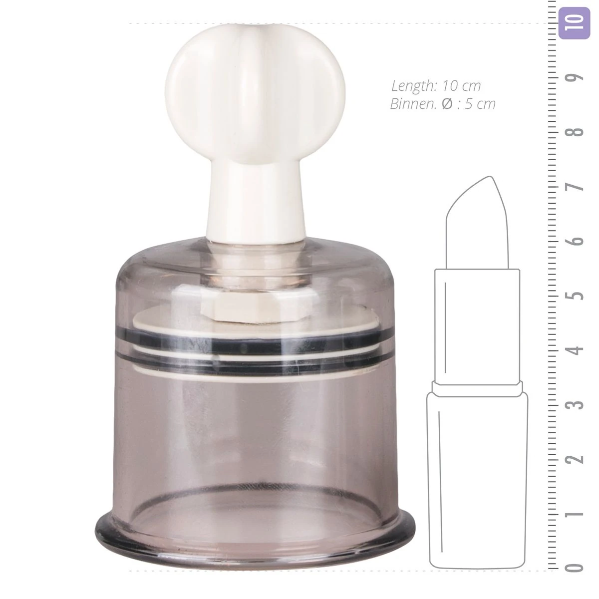 Toys Fetish - Nipple & Clit Suckers Large - 2 pcs