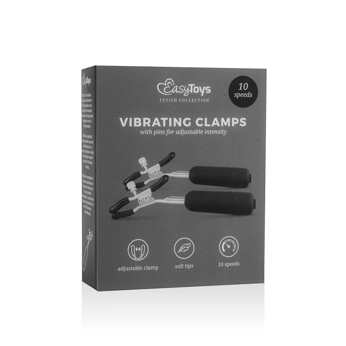 Toys Fetish - Nipple Clamps With Vibrating Bullets
