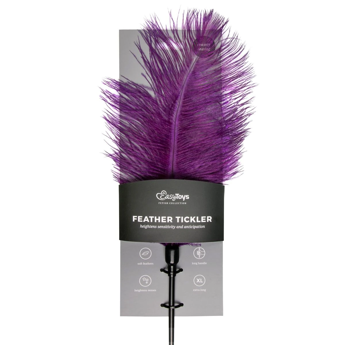 Toys Fetish - Purple Feather Tickler