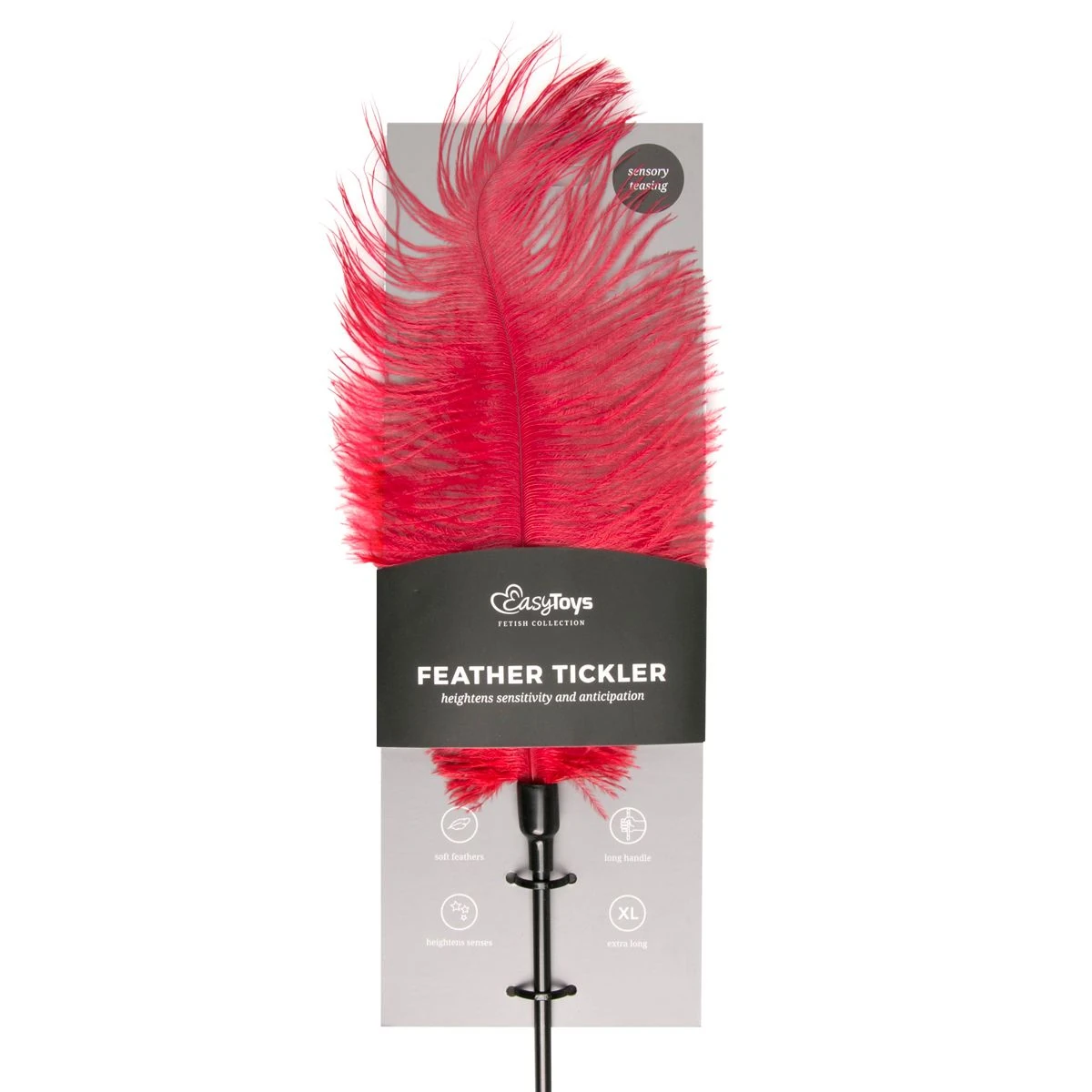 Toys Fetish - Red Feather Tickler