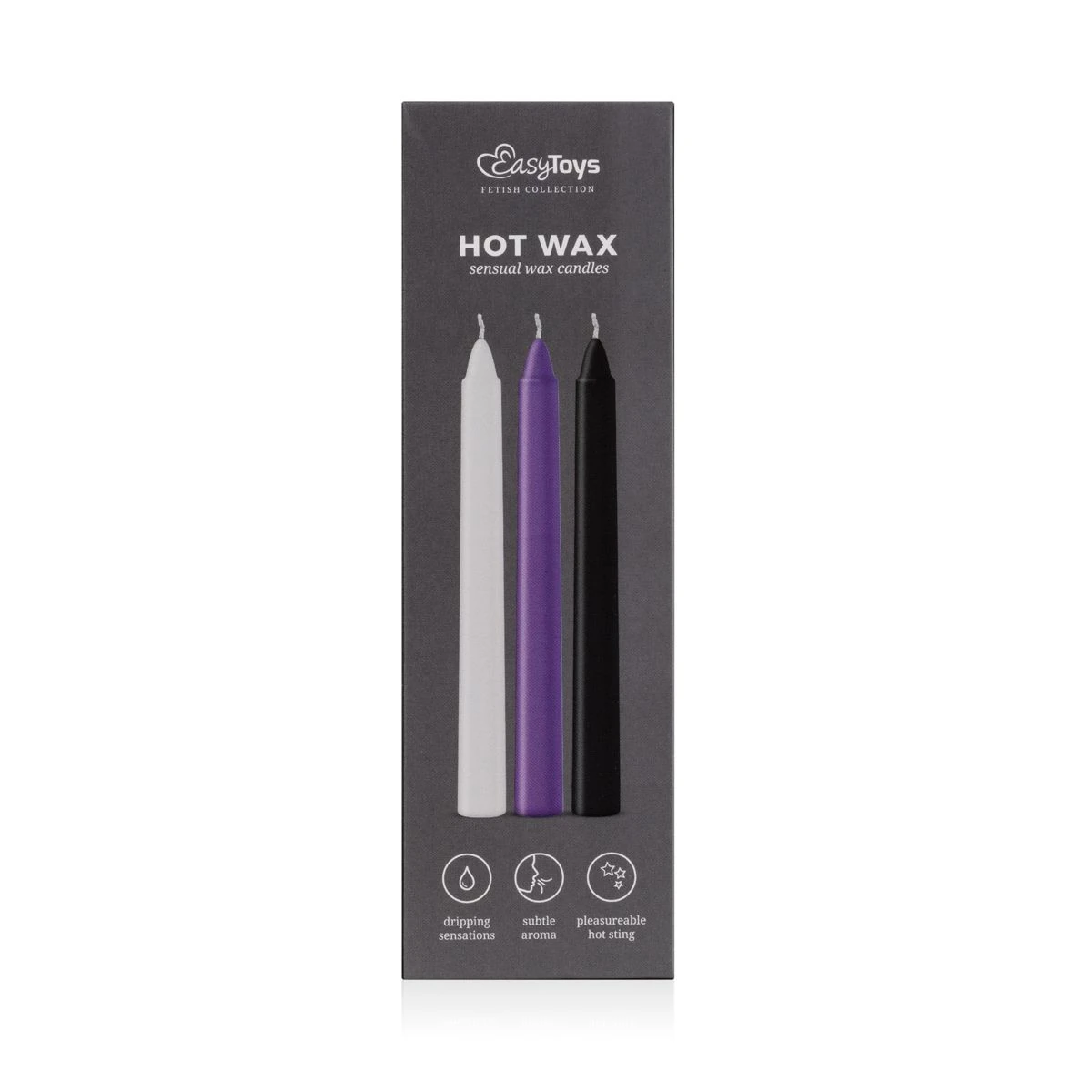Toys Fetish - Sensual Hot Wax Candles - 3 pcs
