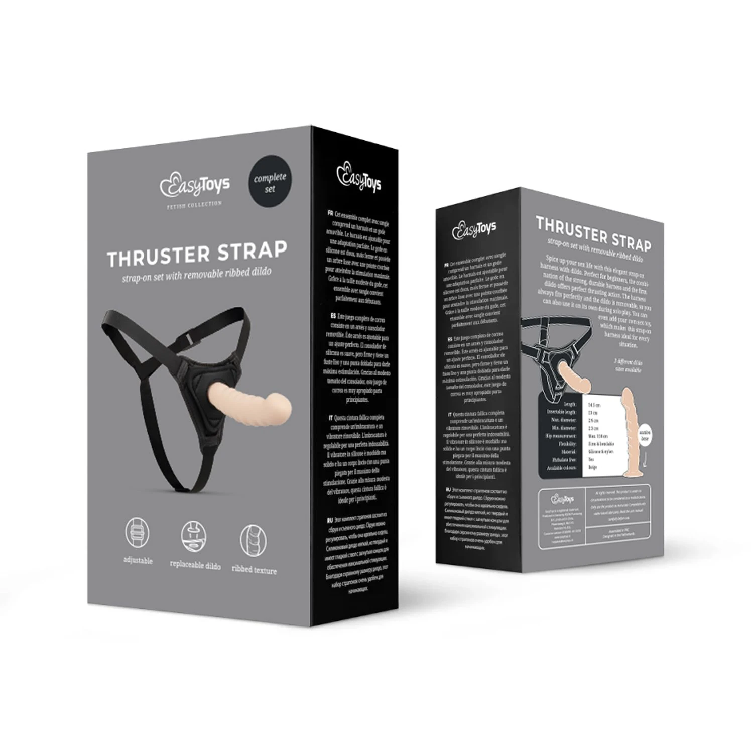 Toys Fetish - Strap-On Dildo with Harness