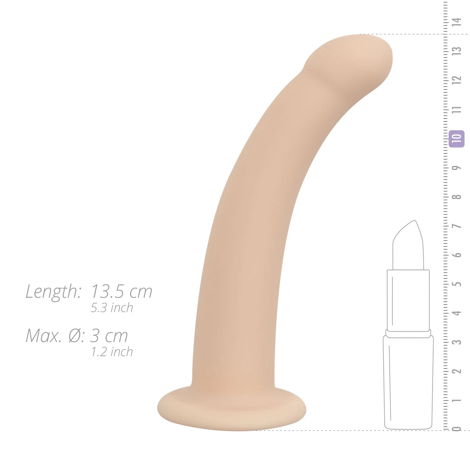 Toys Fetish - Strap-On Dildo with Harness - Curved