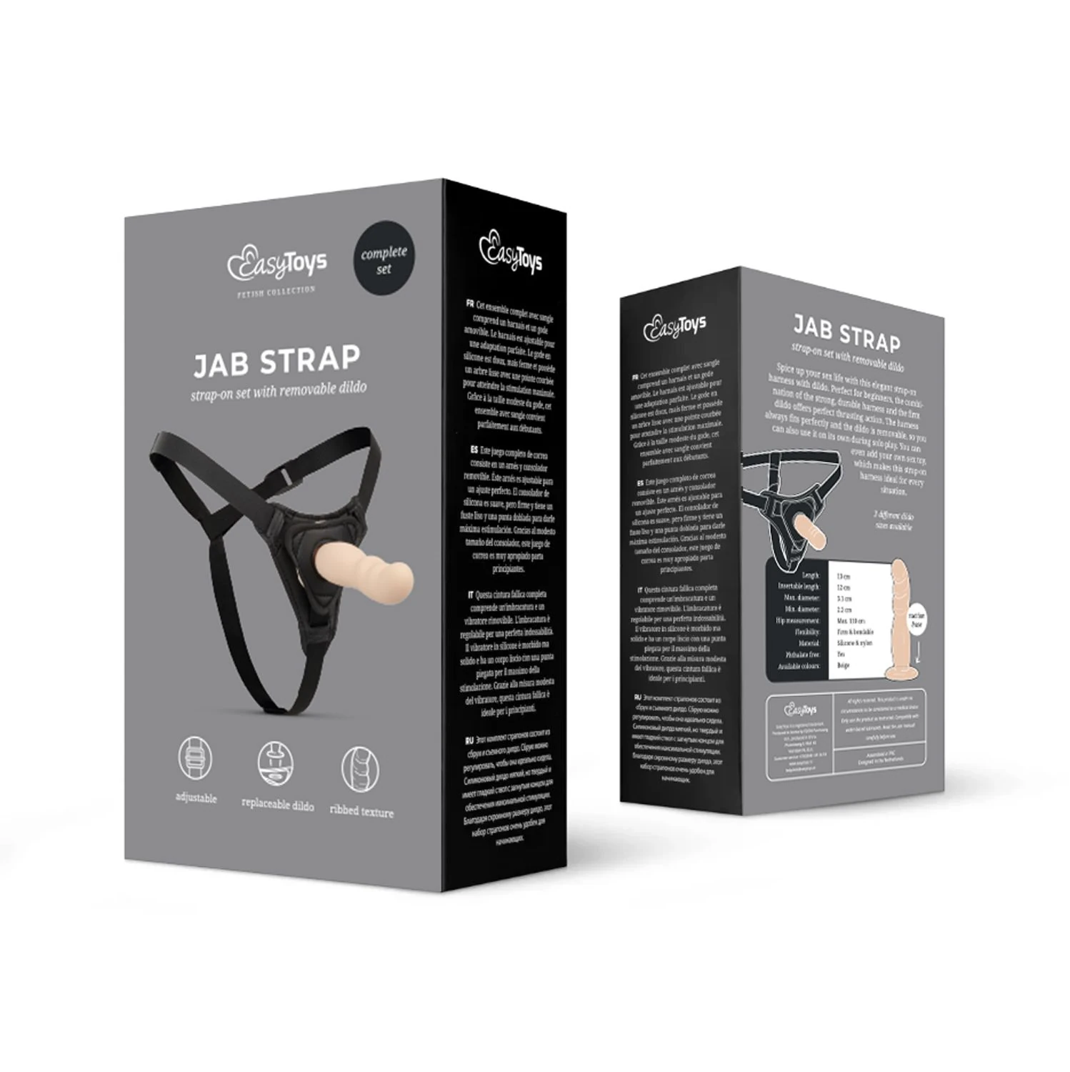 Toys Fetish - Strap-on Dildo with Harness - Realistic