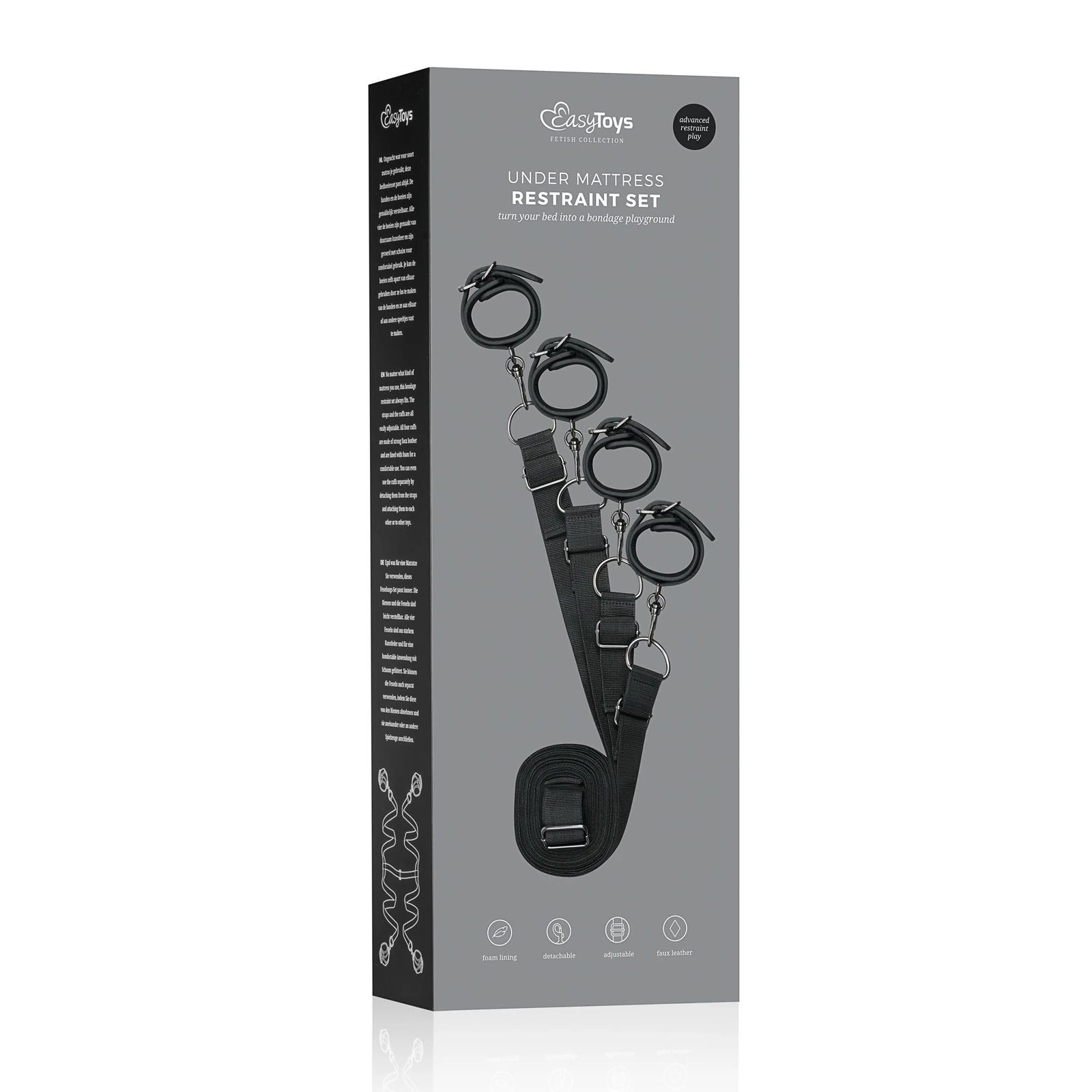 Toys Fetish - Under Mattress Restraint Set