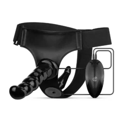 Toys Fetish - Vibrating Strap-On Set - Black