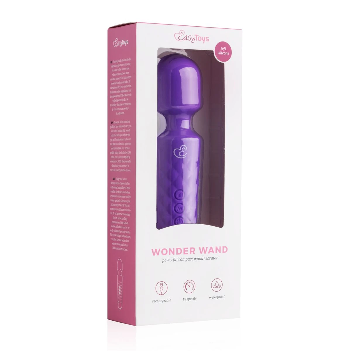 Toys Mini Wand Vibrator - Purple