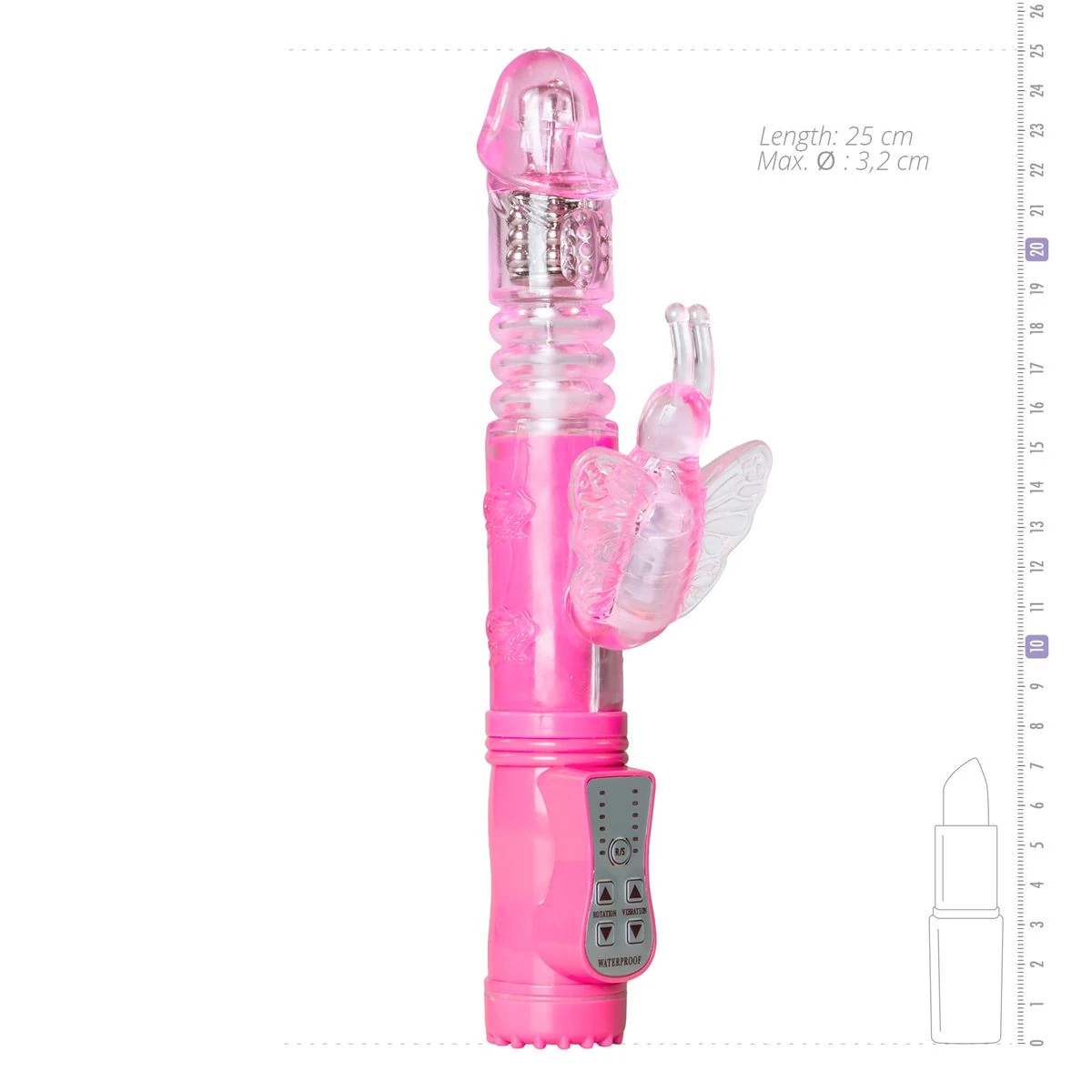 Toys Pink Butterfly Vibrator