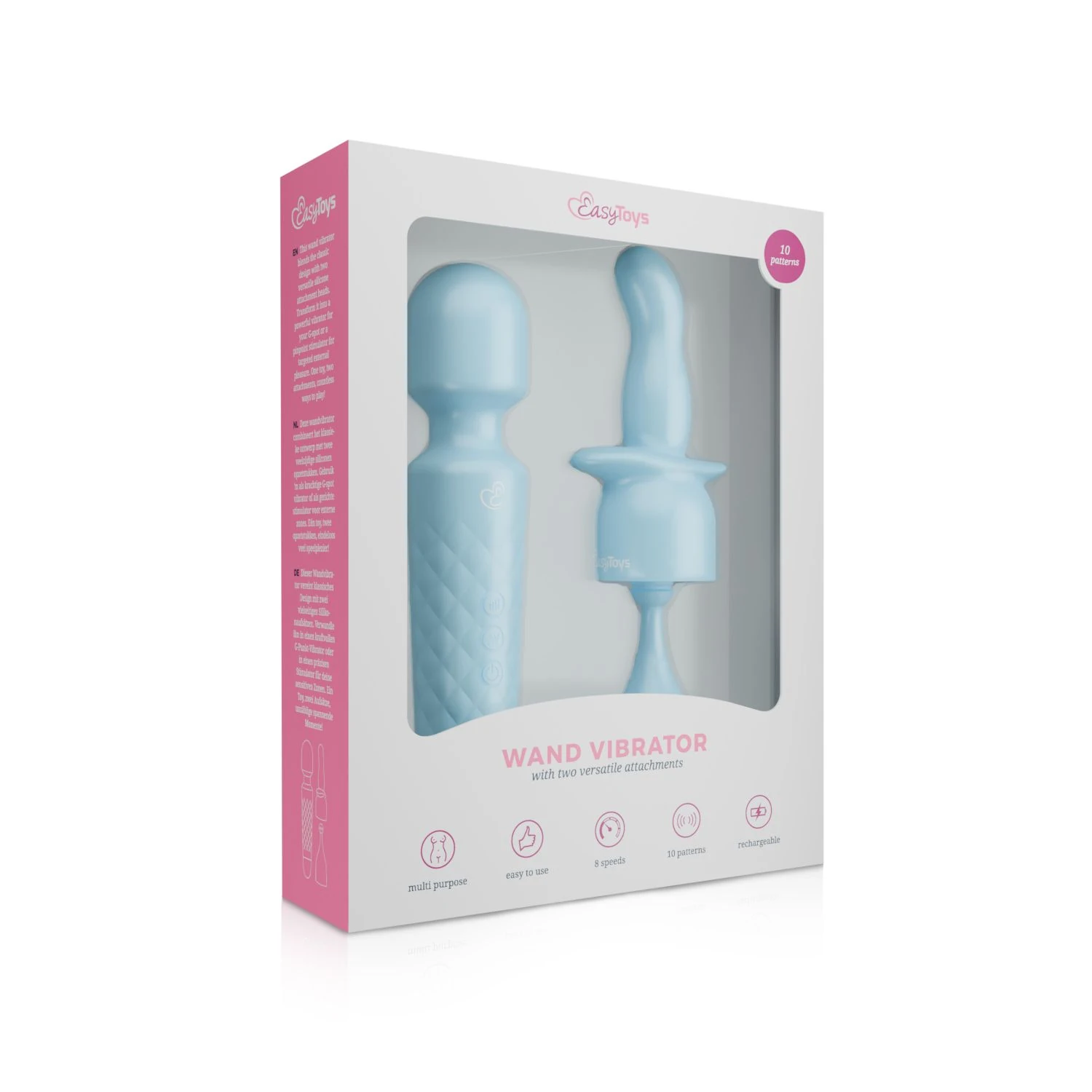 Toys – Wand Collection Mini Wand Vibrator – Blue